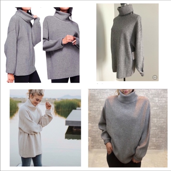 Free People Softly Structured Tunic Sweater.  NWT. - Picture 2 of 8